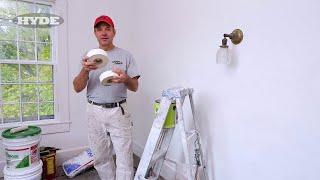 Is paper tape or mesh tape better for drywall seams?  |  Hyde Tools