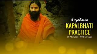 Rhythmic Music for Kapalbhati Practice |  Baba Ramdev | Shining Forehead Breathing Exercise