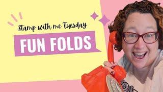 Stamp with Me Tuesday - Fabulous Fun Fold - Easy Split Front Card