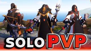 SOLO PVP WARBOW - CURSED STAFF - DAGGER PAIR - ALBION ONLINE