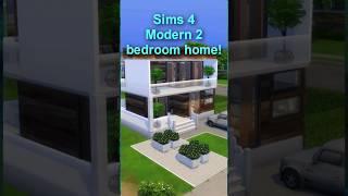 Look at this spectacular Sims 4 Modern Home! #thesims4 #showusyourbuilds #velvettb