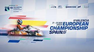 FIA Karting European Championship 2024 OK/Junior TV Highlights