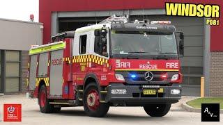 [RETAINED - ON CALL TURNOUT] FRNSW - P81 turning out to a truck fire