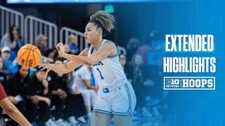 South Carolina at UCLA | Extended Highlights | Big Ten Women's Basketball | 11/24/2024