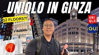 Mura ba ang UNIQLO in JAPAN! EXPLORING GINZA at night and eat at Yoshinoya  Tokyo Japan Vlog 2024