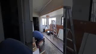 RV Renovation quick before and after #renovation
