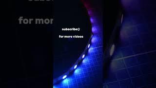 how to make ARGB LED strip at home (WS2812 LED module) make gaming RGB strip