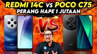 Duel Smartphone Murah 1 JUTAAN: Redmi 14C vs POCO C75! feat ShopBack