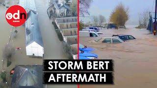 Footage Shows Storm Bert’s Deadly Impact Across the UK