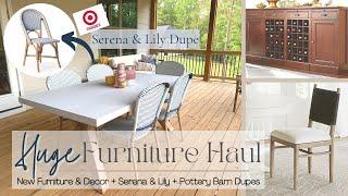 Home Update | New Furniture + Decor Haul | Serena & Lily + Pottery Barn Dupes | Porch Makeover