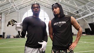 Colorado’s Week 1 QB? Julian Lewis & Colorado Receivers Get That Work In!