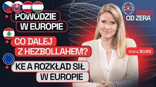 POWODZIE W EUROPIE. KTO NAJLEPIEJ SOBIE PORADZIŁ? IZRAEL VS. HEZBOLLAH, NOWI KOMISARZE W UE