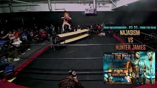 NAJASISM VS HUNTER JAMES (PCW Championship -Turn the Page 2024) #Wrestling #GBB