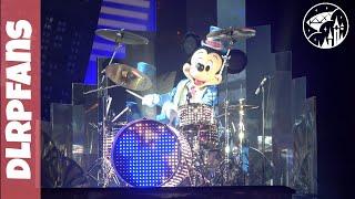 Mickey Mouse Plays the Drums at the Christmas Season Disneyland Paris