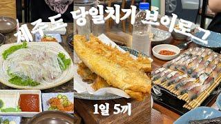 Mukbang vlog in Jeju island | 5 meals in a day | Kuwait friend | Jeju cafe | Jeju restaurant