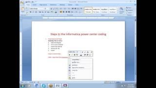 Introduction - informatica Complete tutorial