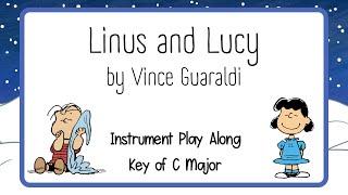 "Linus and Lucy" Pitched and Unpitched Percussion Play Along