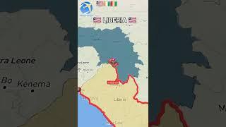 Liberia..Comment Your Country.. #foryou #history #countrymap #1millionviewsinoneday