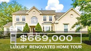 Luxury Fully Renovated Home Tour in Fort Washington, MD - Aragona Village at Potomac Knolls