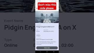 Xenea Ama code for 2000gems/xenea wallet airdrop Ama code