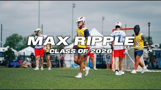 Max Ripple | Michigan ‘30 Summer Lacrosse Highlights 2024