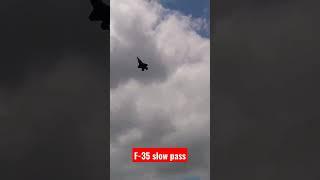 F35 slow pass #f35 #airshow #shorts #military #usa