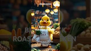 BIBBO DUCK ROASTED CHICKEN #shorts #cooking #duck #shortvideo