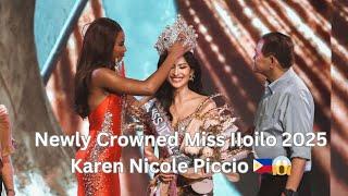 BREAKING NEWS: NEWLY CROWNED MISS ILOILO 2025 WINNER IS KAREN NICOLE PICCIO - WINNING ANSWER 