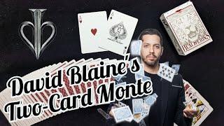 David Blaine's Two-Card Monte (Tutorial)