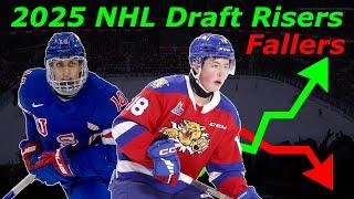 2025 NHL Draft RISERS and FALLERS