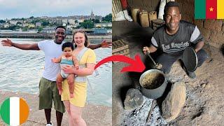 He left his Family in Europe (Ireland) & Move back to his African Village in Cameroon!