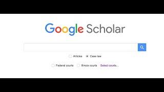 Case Law search in Google Scholar