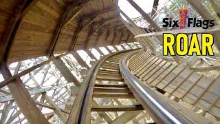 ROAR POV On Ride - Six Flags America, Maryland