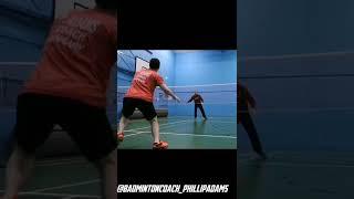 Badminton training