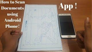 Scan Documents Using Your Android Phones!