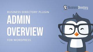 Admin Overview for Business Directory Plugin 2021