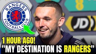 NATIONAL HERO McGinn CONFIRMS Rangers MOVE in SHOCKING Interview | rangers fc news