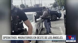Arrestan a varios inmigrantes tras operativos migratorios en West LA