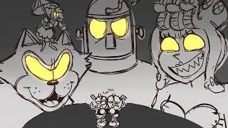 Roll or die | (cuphead cartoon rap battle) | FULL ANIMATIC