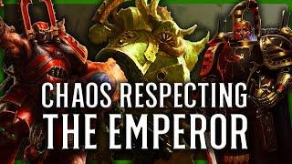 Every Time Chaos Has Respected The Imperium | Warhammer 40k Lore