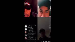 Dansker prøver at rappe (ZK og Fouli) Instagram live