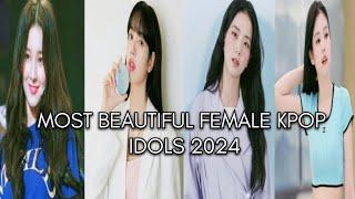 TOP 10 MOST BEAUTIFUL FEMALE KPOP IDOLS  (2024) 