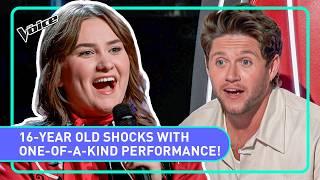 This 16-Year-Old Got 4 Chairs for a Reason on The Voice 2023! Full Performances + Story