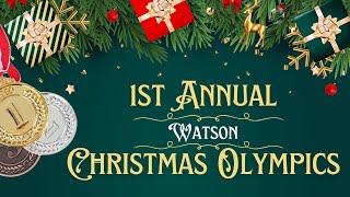 Let the Games Begin: 1st Annual Watson Christmas Olympics | Vlogmas Day 24