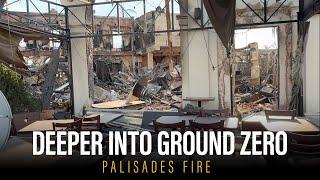 PALISADES FIRE: Going deeper into GROUND ZERO. Didn’t run out of water, ran out of pressure.
