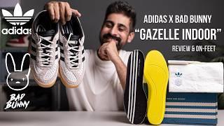 ADIDAS X BAD BUNNY GAZELLE INDOOR "BENITO" DETAILED REVIEW & ON FEET| INDIA