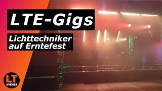 Robin ist als Lichttechniker unterwegs? | Vorbereiten, programmieren, und Show drücken | LTE-Gigs