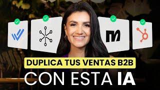 Cómo escalar tus ventas B2B con AUTOMATIZACIONES DE  Inteligencia Artificial 