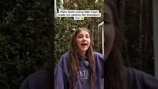 Piper Rockelle Destroyed Her Grandpa's Car... 
