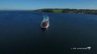 Strangford Lough, Northern Ireland 4K Aerial Drone View